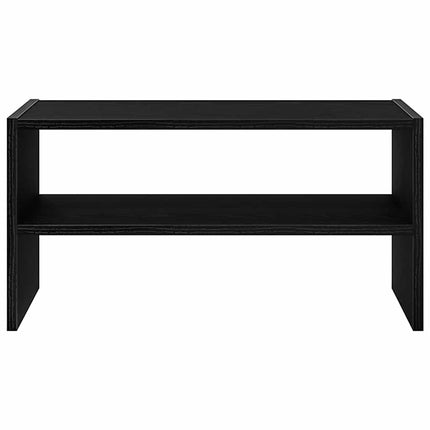 Skohylla stapelbar svart ek 60x30x30,5 cm