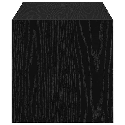 Skohylla stapelbar svart ek 60x30x30,5 cm