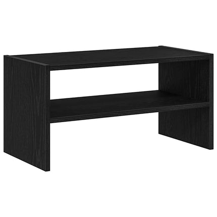 Skohylla stapelbar svart ek 60x30x30,5 cm