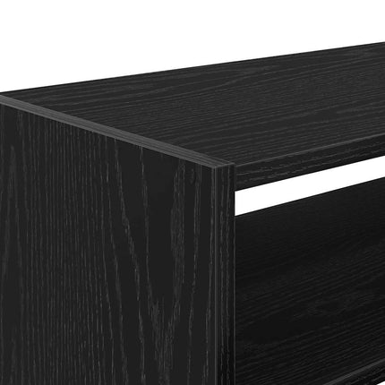 Skohylla stapelbar svart ek 60x30x30,5 cm