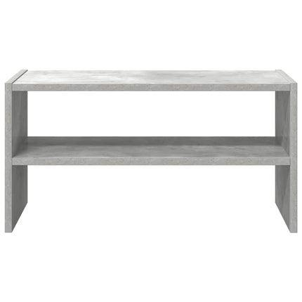 Skohylla stapelbar betonggrå 60x30x30,5 cm