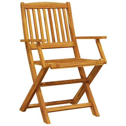 Matgrupp för trädgården 7 delar 180x90x75 cm massivt akaciaträ