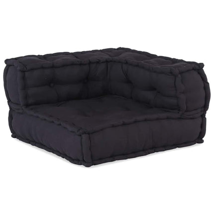 Modulär soffa antracit 70x70x54 tyg