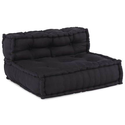 Modulär soffa antracit 70x70x54 tyg