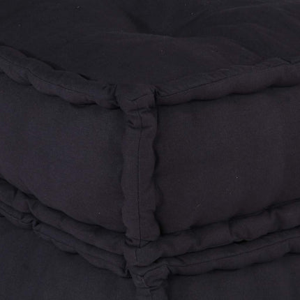 Modulär soffa antracit 70x70x54 tyg