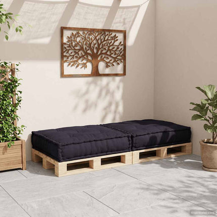 Modulär soffa antracit 70x70x36 tyg