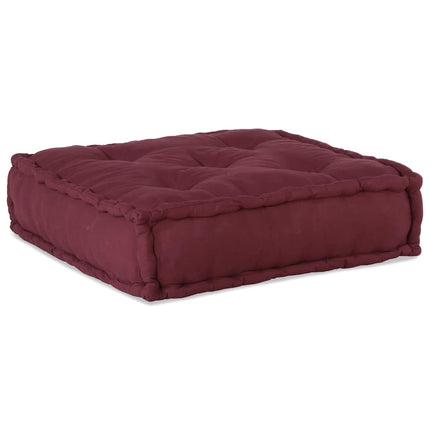Modulär soffa rödbrun 70x70x36 tyg