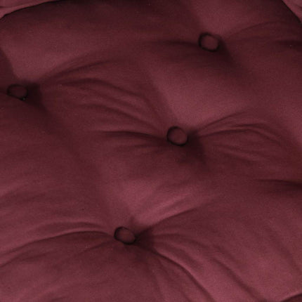 2-sits modulsoffarödbrun 140x70x36 tyg