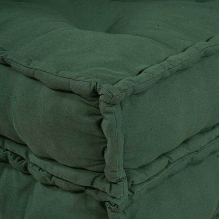 Modulär soffa grön 70x70x54 tyg