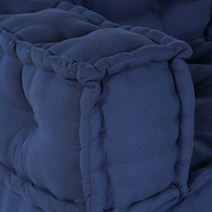 Modulsofa enhet 3 pcs Indigo 140 x 70 x 36 cm Tyg