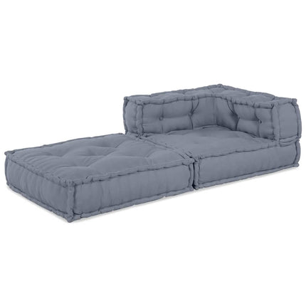 Modulsofa enhet Grå 70 x 70 x 56 cm Tyg