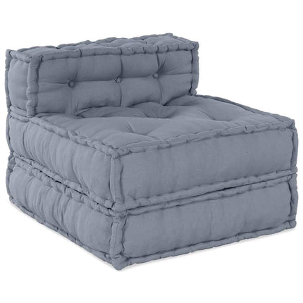 Modulsofa enhet Grå 70 x 70 x 56 cm Tyg