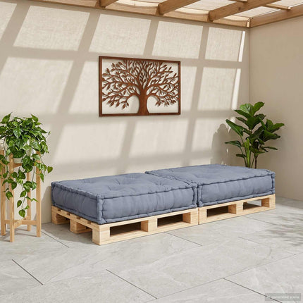 Modulsofa enhet Grå 70 x 70 x 36 cm Tyg