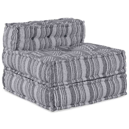 Modulsofa enhet Grå Tryck 70 x 70 x 56 cm Tyg