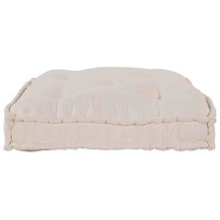 Pallettsoffa Kudde Gräddvit 120 x 80 x 12 cm Tyg