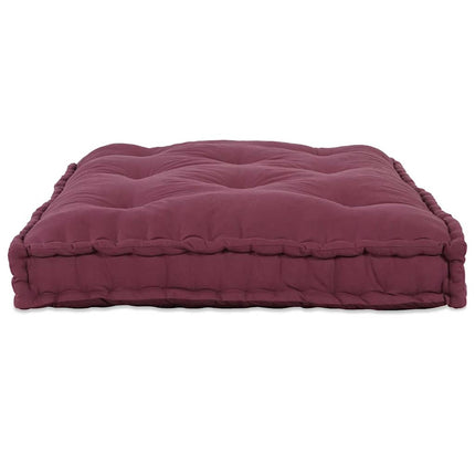 Pallettsoffa Kudde Bordeaux 120 x 80 x 12 cm Tyg