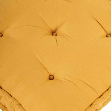 Pallettsoffa Kudde Gul 120 x 80 x 12 cm Tyg