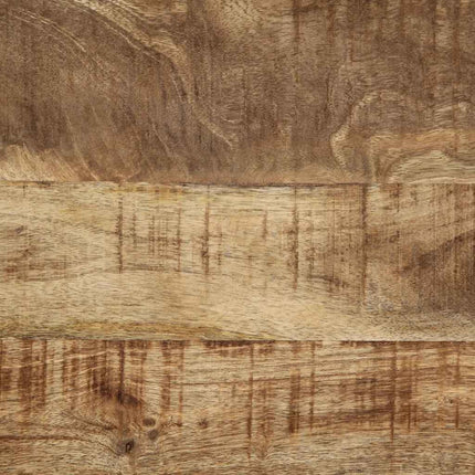 Soffbord 50X50X38 Cm Massivt Grovt Trä Mango