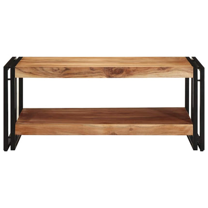 Soffbord 90x50x38 cm massivt trä akacia