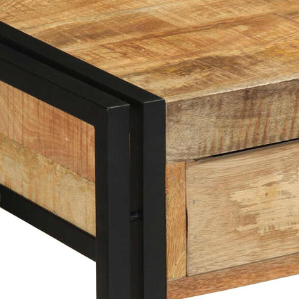 Konsolbord med låda Brun 120 x 33 x 75 cm Massivt mangoträ