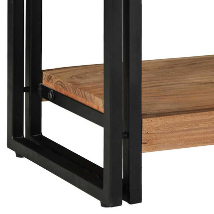 Konsolbord med låda Brun 90 x 33 x 75 cm Massivt Akaciaträ