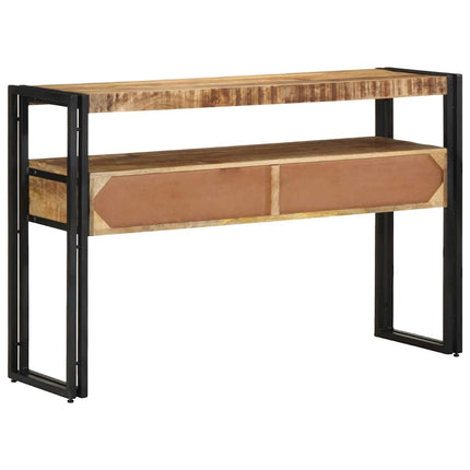 Konsolbord med låda Brun 120 x 33 x 75 cm Massivt mangoträ
