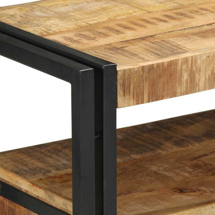 Konsolbord med låda Brun 90 x 33 x 75 cm Massivt mangoträ