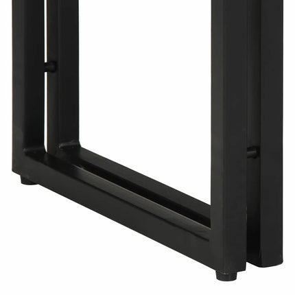 Konsolbord Flerfärgsdesign 90 x 33 x 75 cm Solid återvunnen trä