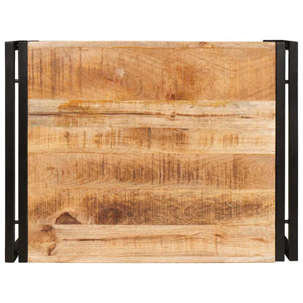 Badrumshylla för Brun 65 x 50 x 23 cm Solitt Grovt Mangoträ
