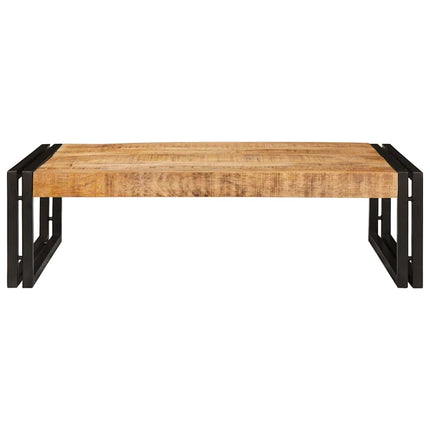 Badrumshylla för Brun 80 x 50 x 23 cm Solitt Grovt Mangoträ