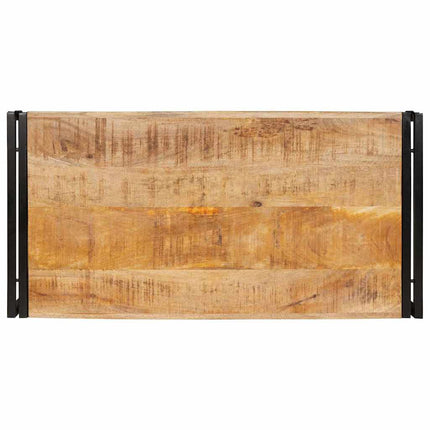 Badrumshylla för Brun 100 x 50 x 23 cm Solitt Grovt Mangoträ