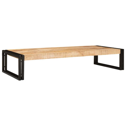 Badrumshylla för Brun 120 x 50 x 23 cm Solitt Grovt Mangoträ