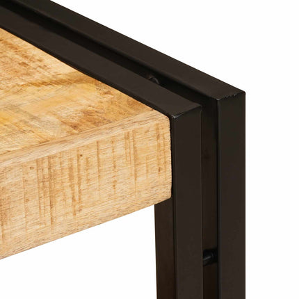 Sminkskåp med låda Brun 71 x 33 x 58 cm Massivt mangoträ