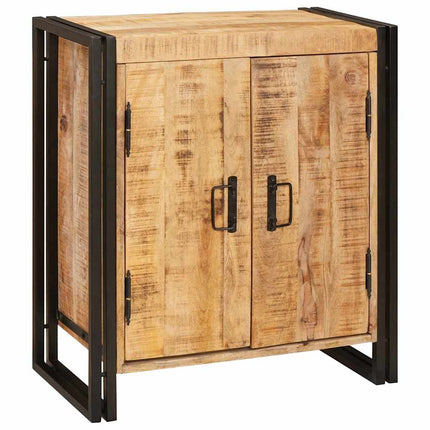 Nattduksbord Brun 66 x 35 x 76 cm Massivt grovt mangoträd
