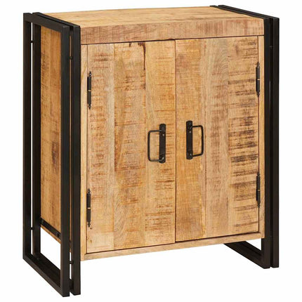 Nattduksbord Brun 66 x 35 x 76 cm Massivt grovt mangoträd
