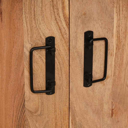 Nattduksbord Brun 66 x 35 x 76 cm massivt akacia