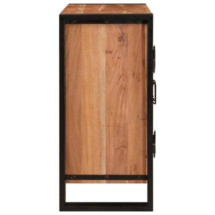 Nattduksbord Brun 66 x 35 x 76 cm massivt akacia