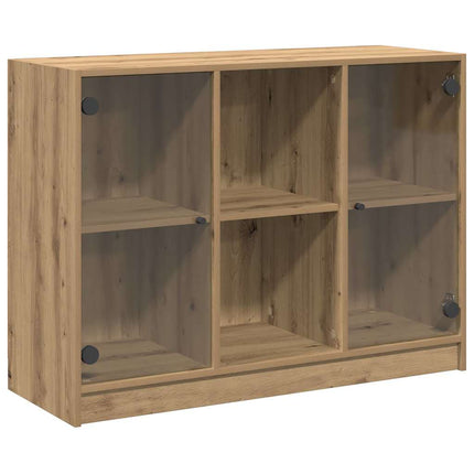 Skänk artisian ek 102x37x75,5 cm konstruerat trä