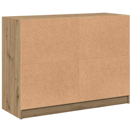 Skänk artisian ek 102x37x75,5 cm konstruerat trä