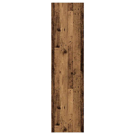 Garderob gammalt trä 100x50x200 cm konstruerat trä
