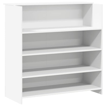 Receptionsdisk vit 180x50x103,5 cm konstruerat trä