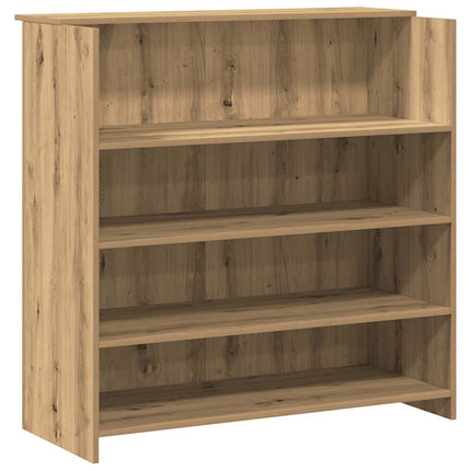 Receptionsdisk artisan ek 180x50x103,5 cm konstruerat trä