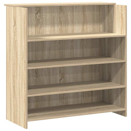 Receptionsdisk sonoma-ek 200x50x103,5 cm konstruerat trä