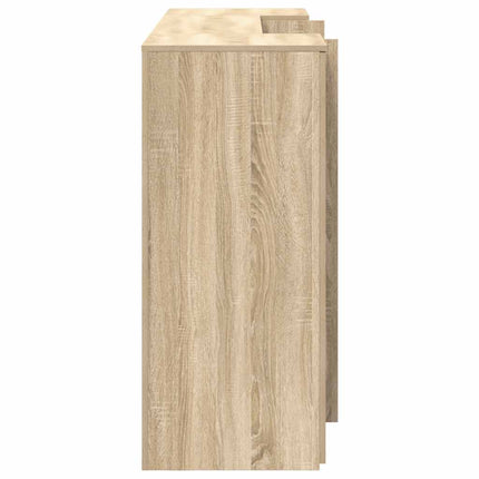 Receptionsdisk sonoma-ek 200x50x103,5 cm konstruerat trä