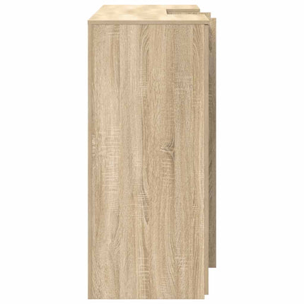 Receptionsdisk sonoma-ek 155x50x103,5 cm konstruerat trä