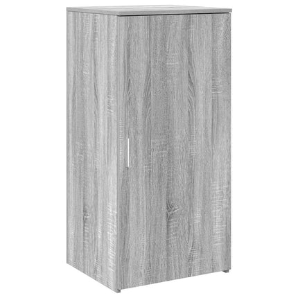 Receptionsdisk grå sonoma 155x50x103,5 cm konstruerat trä