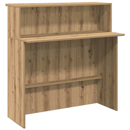 Receptionsdisk artisan ek 180x50x103,5 cm konstruerat trä