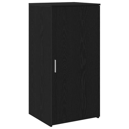 Receptionsdisk svart ek 200x50x103,5 cm konstruerat trä