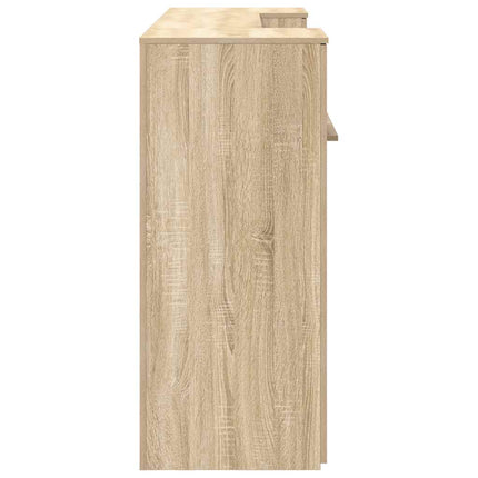 Receptionsdisk sonoma-ek 200x50x103,5 cm konstruerat trä
