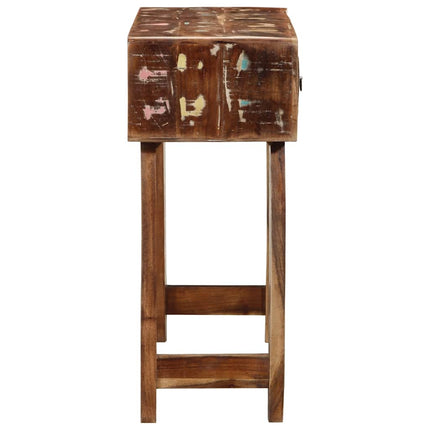 Avlastningsbord 90X32X75 Cm Massivt Trä Återvunnet